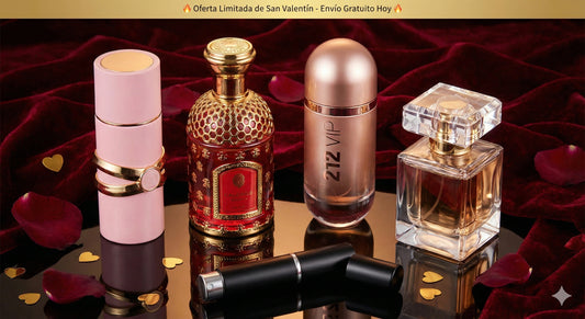 Amore Luxury: 4 fragancias exclusivas + atomizador de viaje.