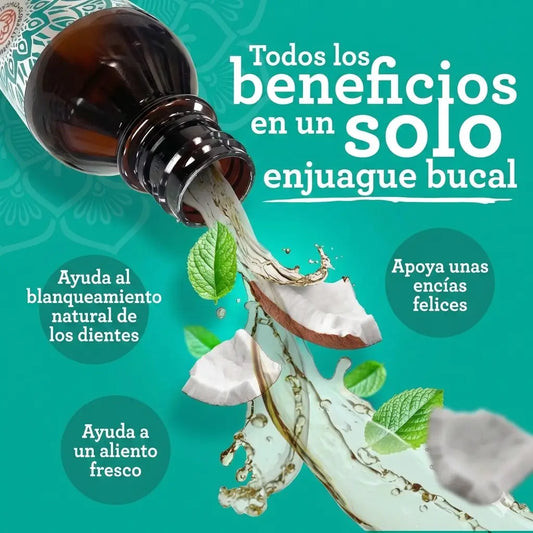 Cuidado Bucal con Coco y Menta Guru Nanda