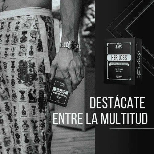 Loción con feromonas para Hombre. HER LOSS