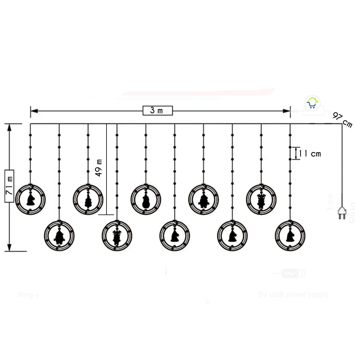 Cortina Mágica de Navidad™